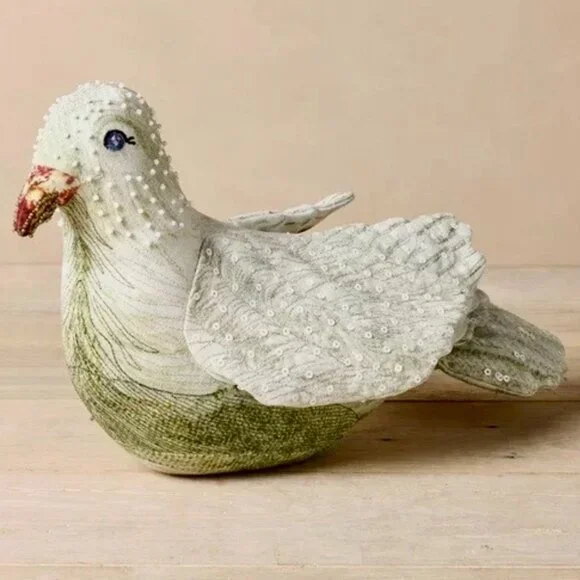 John Derian X Target Beaded Dove Decorative Pillow - Thumbnail 2